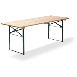 FEROS Klapptisch 220 x 80 x 78 cm grün
