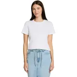 Tom Tailor T-Shirt Basic Weiß XL