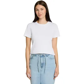 Tom Tailor T-Shirt Basic Weiß XL