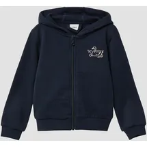 s.Oliver Kapuzen-Sweatjacke Blue 116