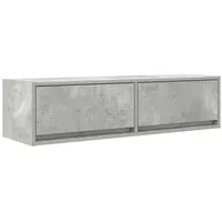 VidaXL TV-Schrank Betongrau 100x31x25,5 cm Holzwerkstoff