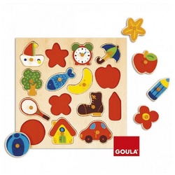 Goula Puzzle Puzzles bis 500 Teile GOU-53023, 15 Puzzleteile, Made in Europe bunt