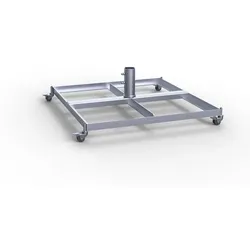 May Schattello Standrahmen fahrbar (für 2 Sätze Betonplatten)