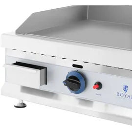 Royal Catering Doppel-Gasgrill 74,5 x 40 cm Silber