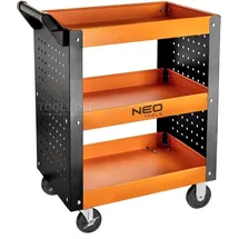 Neo Tools 3 Etagen Werkstattwagen auf Rollen