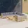 vidaXL Garten-Lounge-Set 9-tlg. grau Kiefernholz