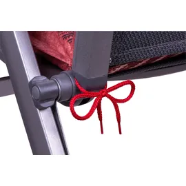 GO-DE Hochlehner Auflage 120 x 50 x 6 cm rot 6 St.