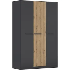 Rauch Drehtürenschrank MODI 136 x 210 x 54 cm Grau
