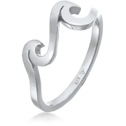 Elli Fingerring »Ring Wellen Wave Ozean Maritim 925 Silber« Elli Silber 58