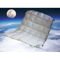 Betten Hofmann Bella-Night Daunendecke Daunenbett 5x7, 135x200 cm 100% neue Daunen - Schwarz