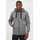 !Solid Kapuzensweatjacke SOLID grau XXL