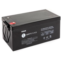 WATTSTUNDE WATTSTUNDE® AGM12-250 12V VRLA AGM Batterie 250Ah C10