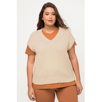 Ulla Popken Damen große Größen Übergrößen Plus Size Pullunder,