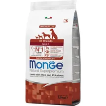 Monge Natural Superpremium Adult Lamm, Reis & Kartoffeln 2,5 kg