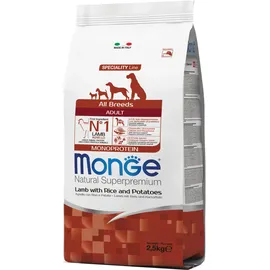 Monge Natural Superpremium Adult Lamm, Reis & Kartoffeln 2,5 kg