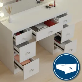 CLP Schminktisch Lerona weiß