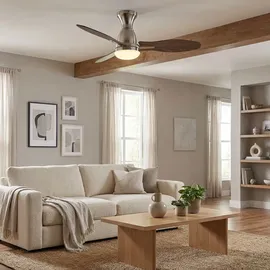 GLOBO LIGHTING 107 cm Deckenventilator Braun