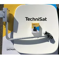 TechniSat Sat-Anlage SATMAN65 PLUS mit 40 mm weiß Full-HD