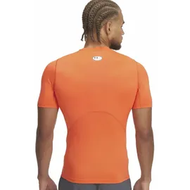 Under Armour HeatGear kurzarm Funktionsshirt Herren 847 fire/white M
