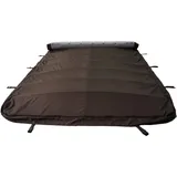Canadian Spa Whirlpoolabdeckung, Braun, Kunststoff, 228x390 cm, Freizeit, Pools und Wasserspaß, Poolzubehör, Poolabdeckung
