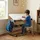 CARO-Möbel Kinderschreibtisch, Weiß, Alu, Holzwerkstoff, Metall, Mode, 111x93x60 cm, Arbeitszimmer, Schreibtische, Jugend- & Kinderschreibtische