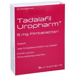 Tadalafil Uropharm 5 mg 14 St