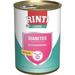 RINTI Canine Diabetes 400g für Hunde mit Diabetes und zur Reduzierung von Übergewicht