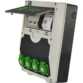 Doktorvolt Fahrradladestation für E-bikes 12 Module 4x230V Stromverteiler Doktorvolt 2137