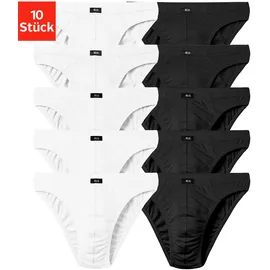 H.I.S. H.I.S Slip »Herren Minislip«, (Packung, 10 St.), in Baumwoll-Mix H.I.S weiß, schwarz