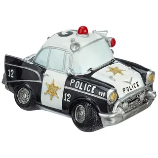 Lustige Nostalgie Spardose Polizeiwagen Figur Sparschwein