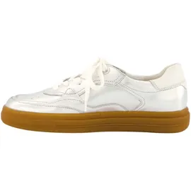 Paul Green Sneaker Low Silber/Weiß Damen 37,5