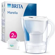 Brita Marella weiß 2,4 l + 2 Maxtra Pro Kartuschen