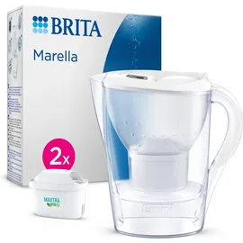 Brita Marella weiß 2,4 l + 2 Maxtra Pro Kartuschen