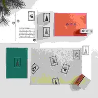 Rico Design Stempelset Weihnachtspost FSC 100%