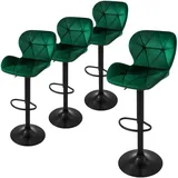 ML-Design Barhocker Grün, Metall, 47x110x41 cm, Esszimmer, Barmöbel, Barhocker