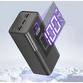 Swissten Power Line 50000 mAh, 100W Uni, Schwarz