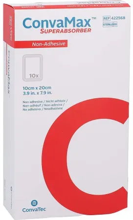 Convamax Superabsorber Nicht-Klebend 10x20cm 10 Stück