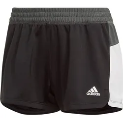 ADIDAS adidas Damen Pacer Training Knit Shorts, BLACK/GRESIX, L