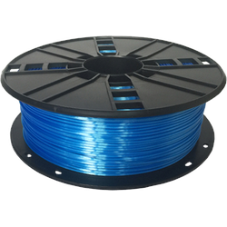 WhiteBOX 3D-Filament  Seiden-PLA blau mit Perlglanz 1.75mm 1000g Spule