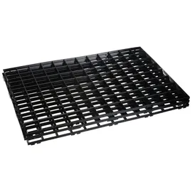 DELFIN Gläserabtropfmatten 30 x 20cm - schwarz - 4er