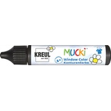 Kreul 24430 - Mucki Window Color, Pen, Kontur schwarz, 29 ml