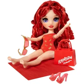 MGA Entertainment Rainbow High Swim & Style Fashion Doll- Ruby (Red) 28 cm