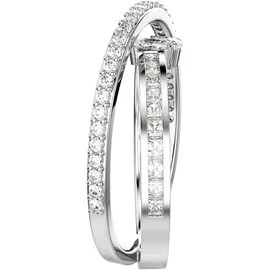 Swarovski Swarovski, Hyperbola Ring, Rhodiniert, 52