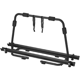 PRO PLUS Deichsel Fahrradträger Schwarz für 2 Fahrräder