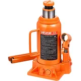 VEVOR hydraulischer Wagenheber Flaschenwagenheber 12 t 205–400 mm Hubbereich, Hochleistungs-Stempelwagenheber für Auto SUV Pickup Autoreparatur Hauslift landwirtschaftliche Geräte, Orange