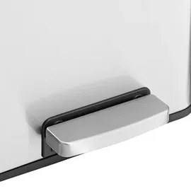 Songmics Mülltrennsystem 48 l Silber