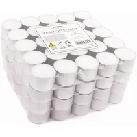 Pajoma Teelichter 3,8 cm 100 St. weiß