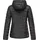 Marikoo Damen modische Steppjacke Übergangsjacke mit großer Kapuze Lucy