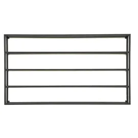 DanDiBo Ambiente Weinregal 100 x 55 x 9 cm Schwarz