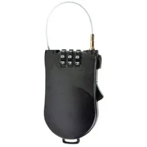 Basic Nature Zahlenschloss mit Drahtseil